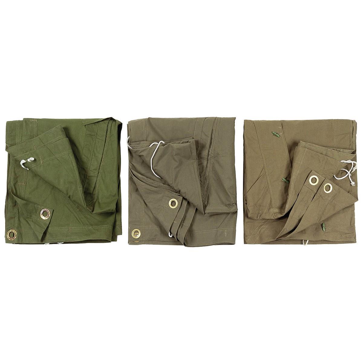 Romanian army waterproof poncho tent 180x180cm Olive