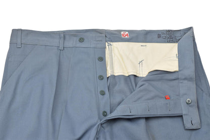 Danish army work casual trousers Blue