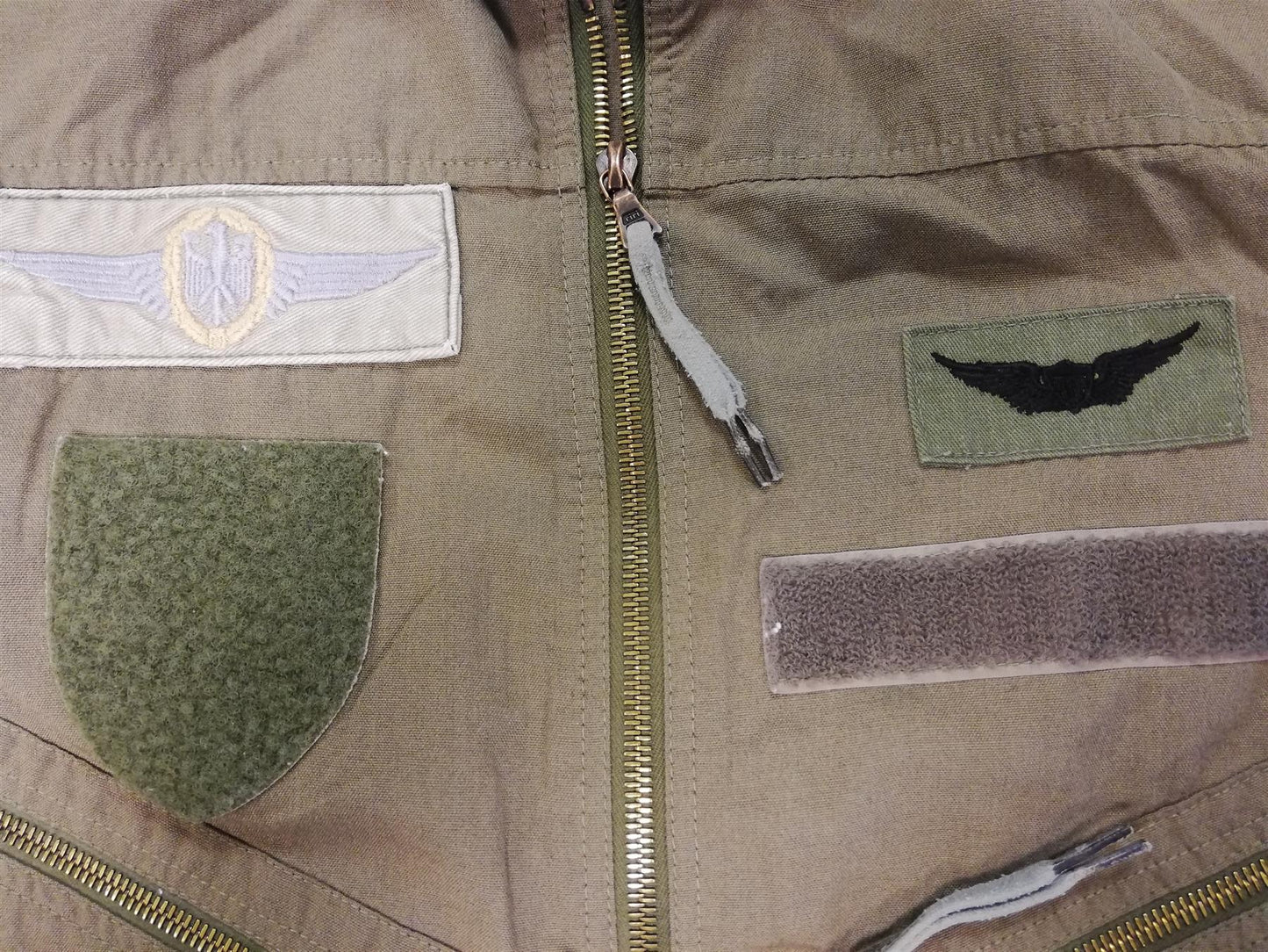 German army air force overalls olive color