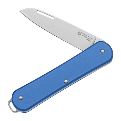 Fox Knives VULPIS FX-VP130 SB folding pocket knife made of N690Co steel blue