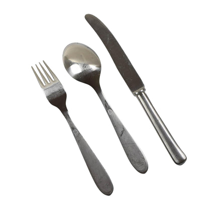 Norwegian army cutlery set stainless steel