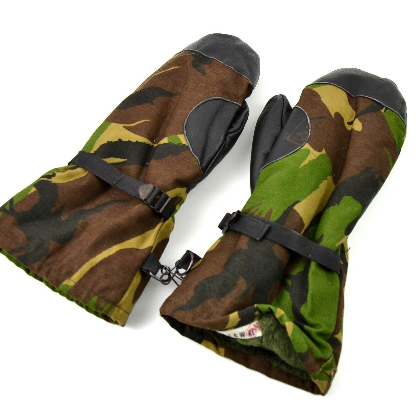 Dutch army warm mittens with wrist protection