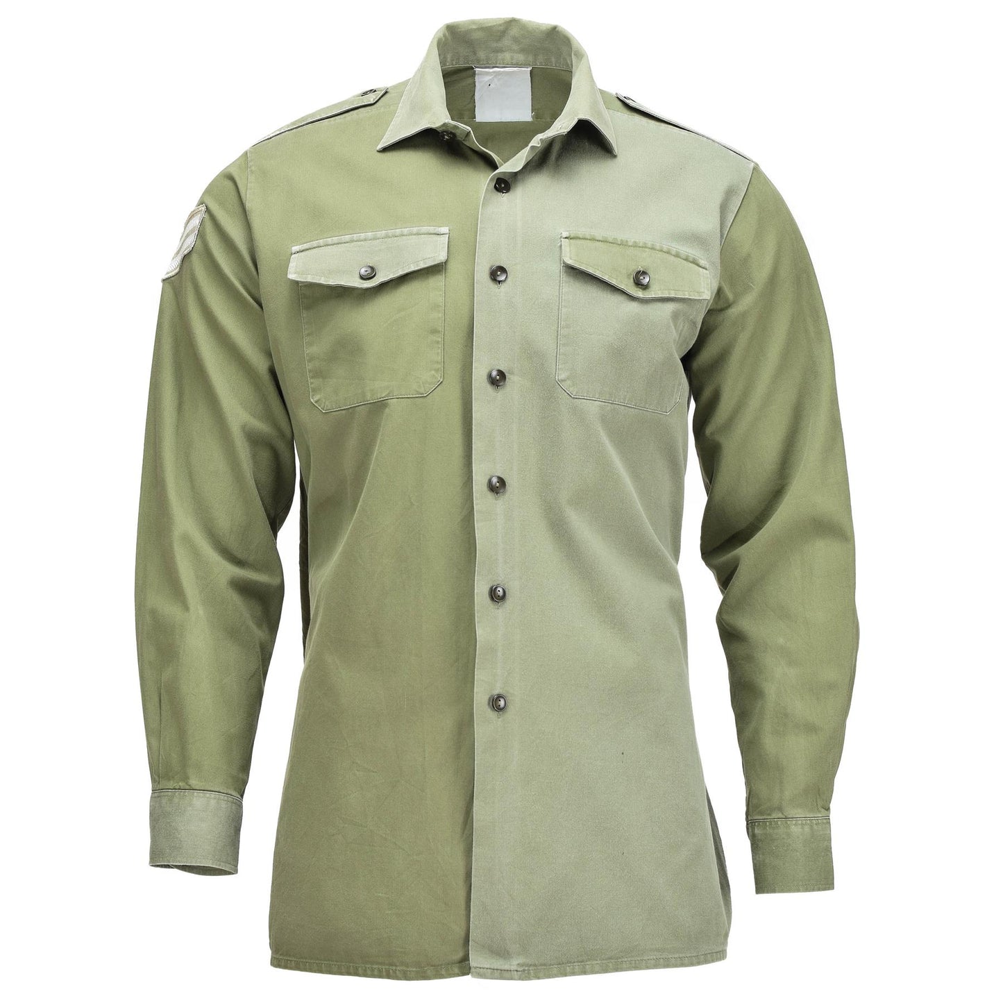 British Army Button Down Shirt Green