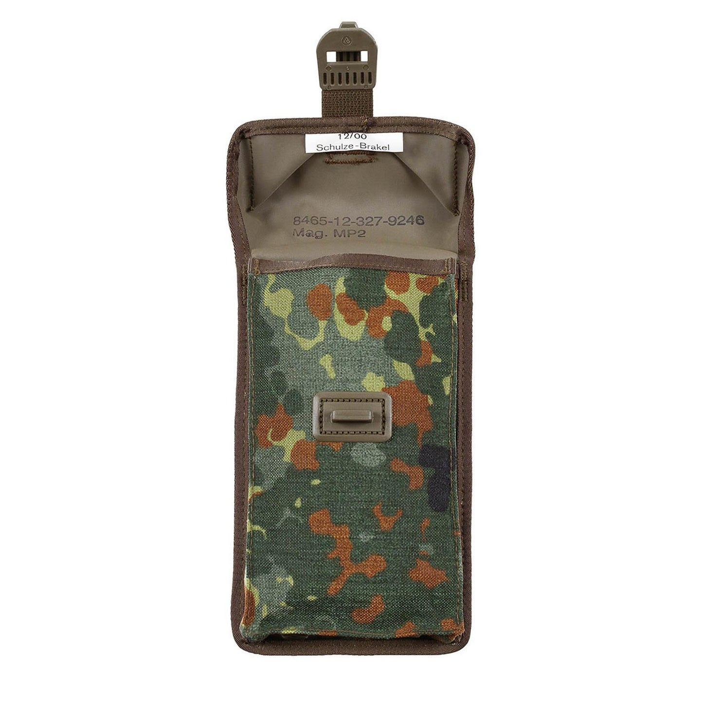 German army MP2 magazine case cordura material Flecktarn printing