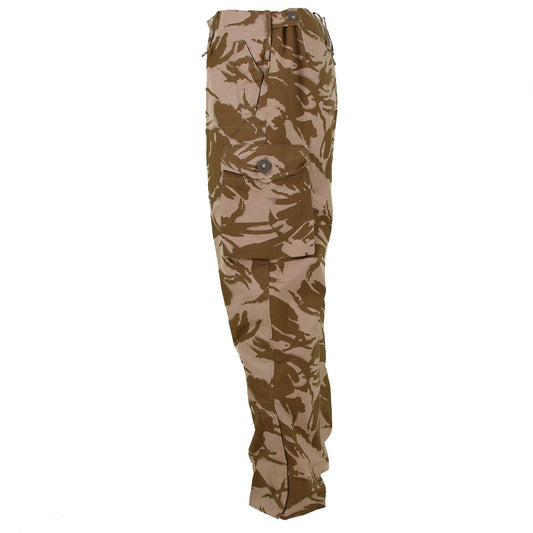 British Army windproof trousers in Desert print