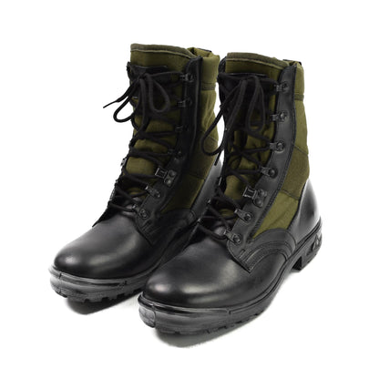 German army boots BALTES Leather Black