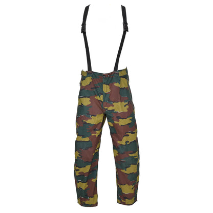 Belgian army waterproof trousers Jigsaw print