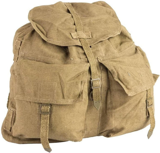 Czech military vintage hiking backpack M60 with external pockets