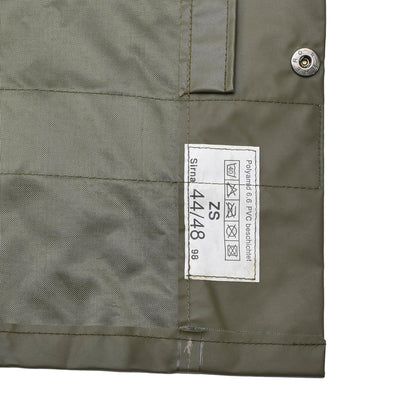 Swiss Army Civil Protection Rain Jacket Waterproof Olive