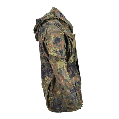 TACGEAR Smock style jacket Flecktarn print