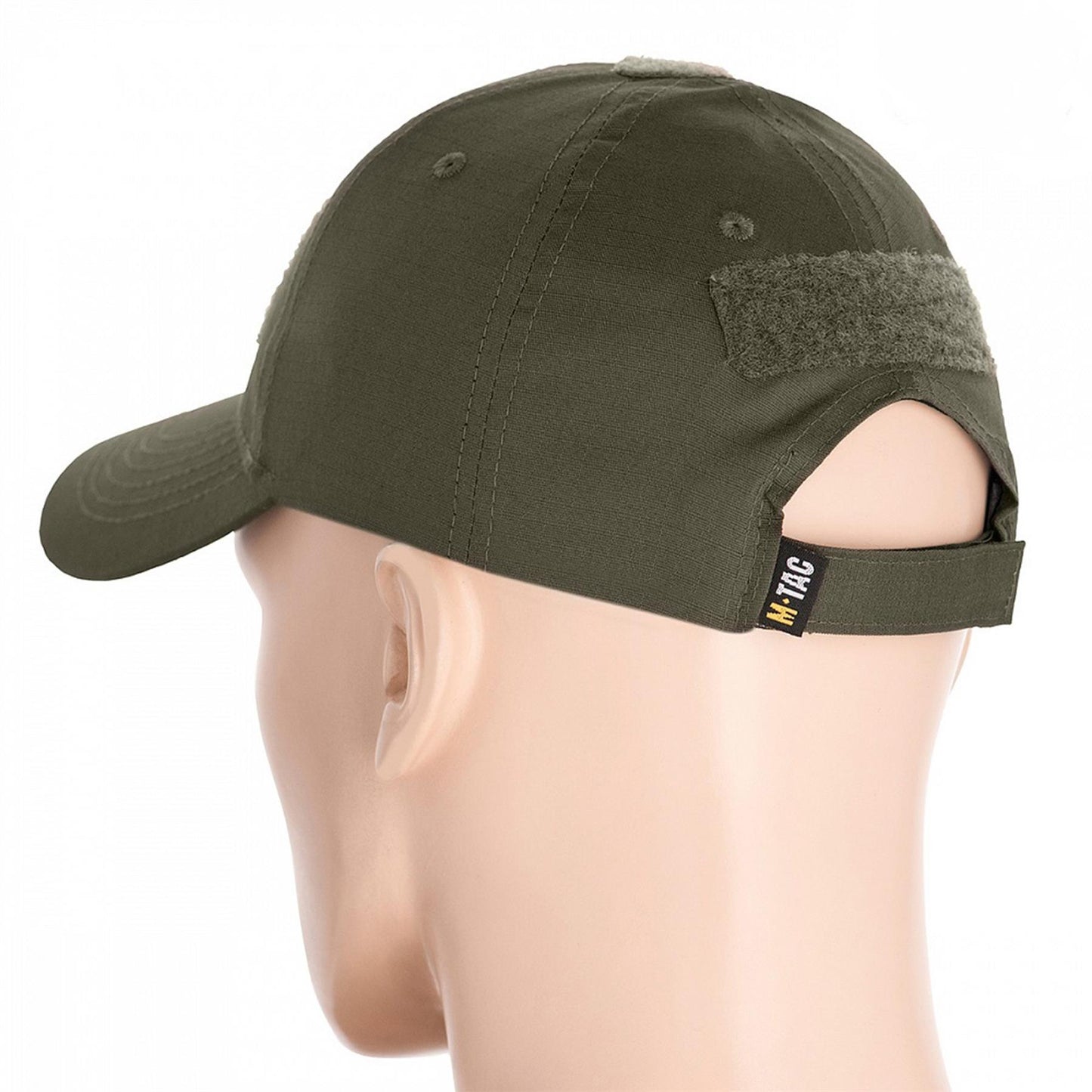 M-TAC baseball style hat with a peak in olive color