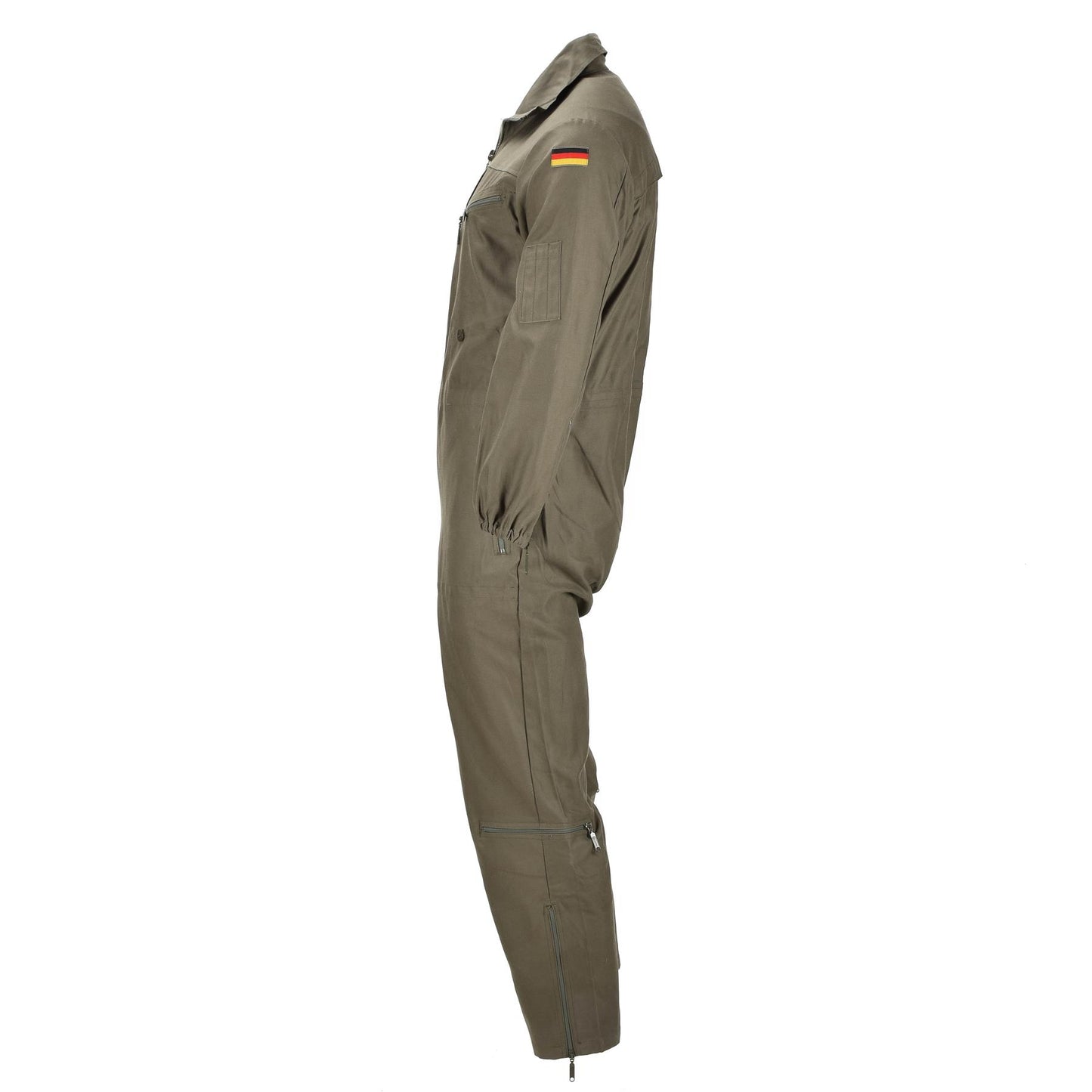 Warm overalls of the German army in olive color