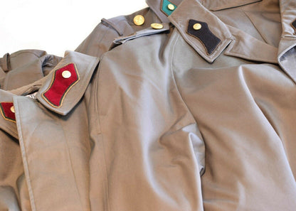 Vintage gray coat of the Austrian army