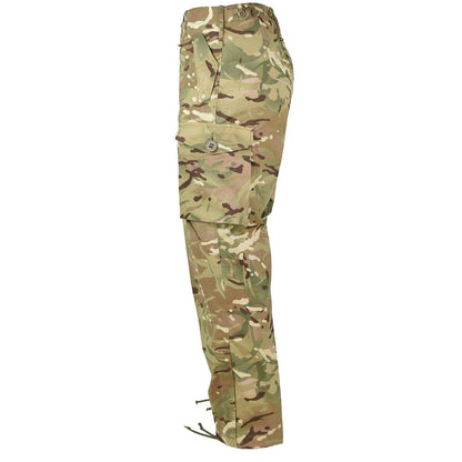 British Army windproof trousers with Multicam print