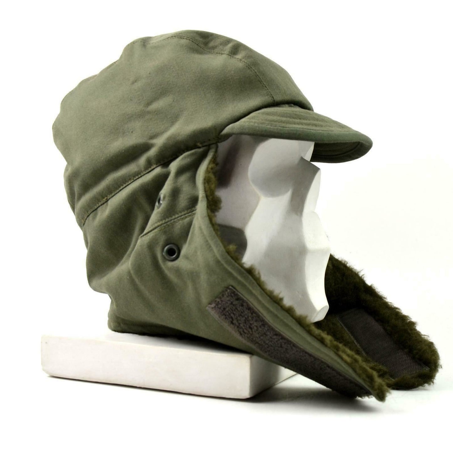 French army winter hat Olive