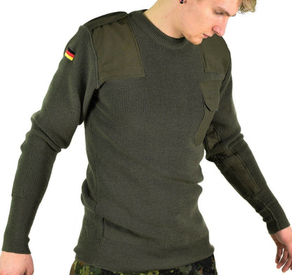 German army sweater Commando wool