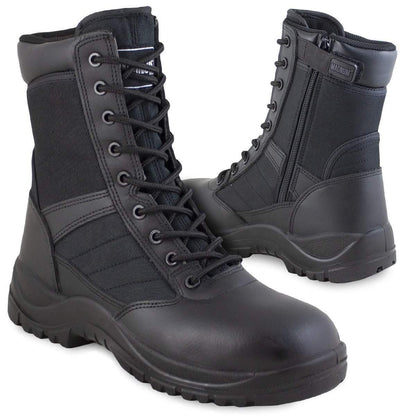 Magnum Centurion 8.0 SZ leather shoes in black color