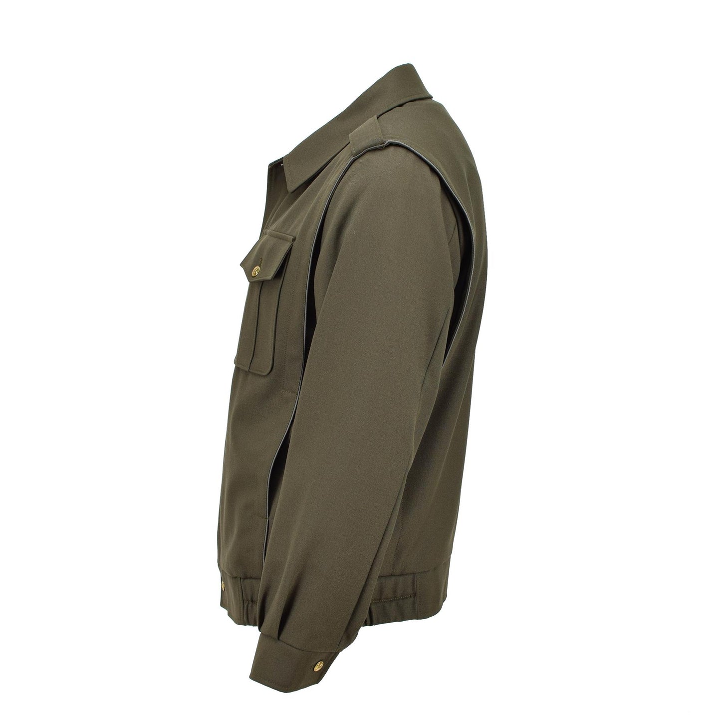 Daily jacket of the Czech army in green color