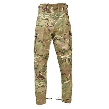 British Army windproof trousers with Multicam print