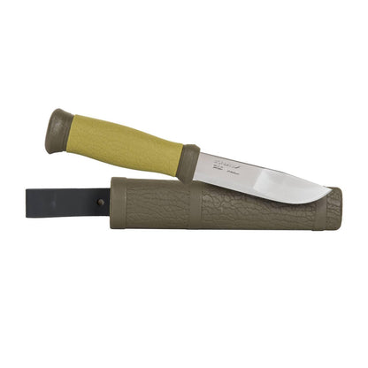 MORA 2000 fixed stainless steel knife