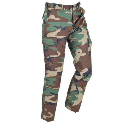 MIL-TEC US military style uniform pants Woodland print