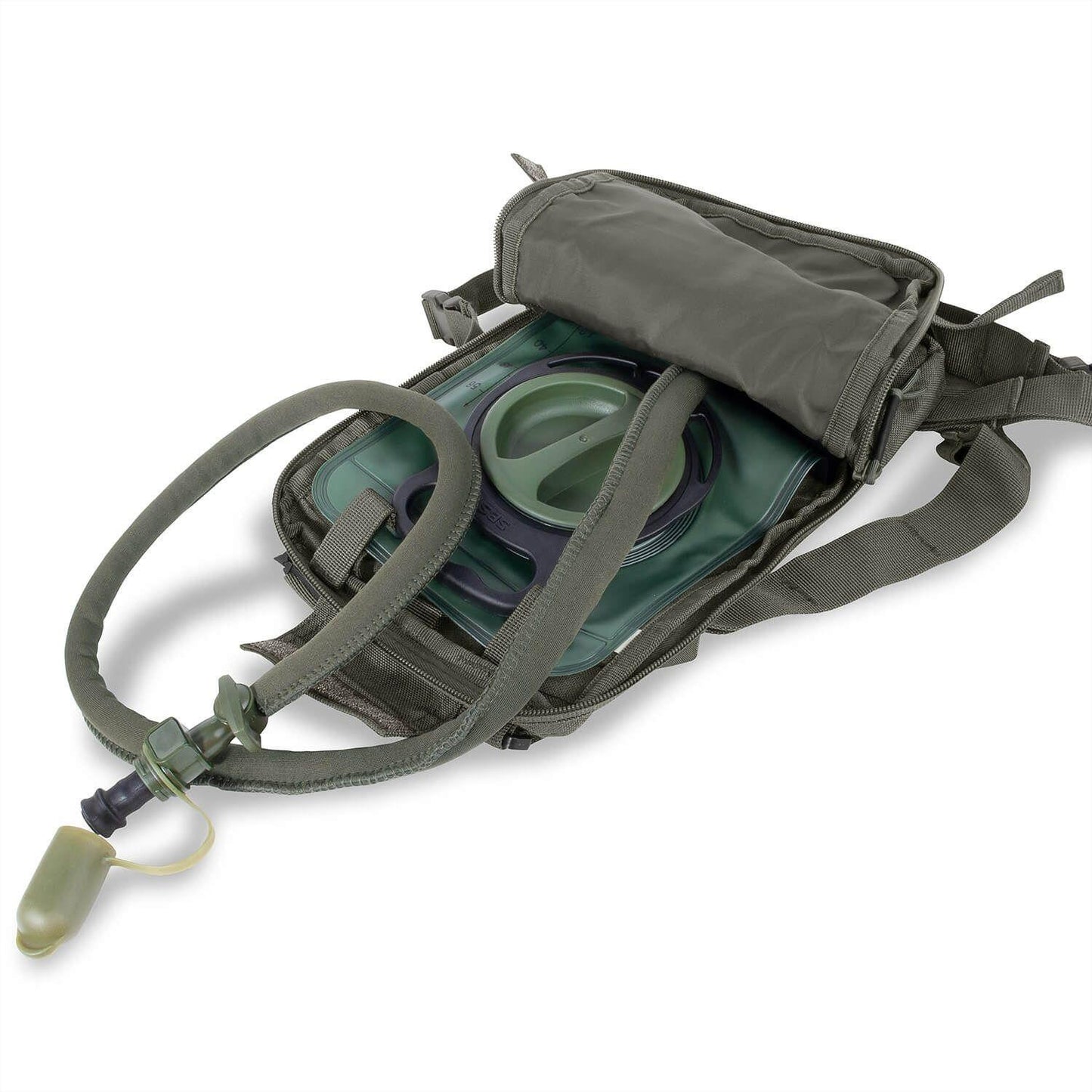 A.Blochl TF2 drinking backpack for hiking 1.5 liter capacity Olive