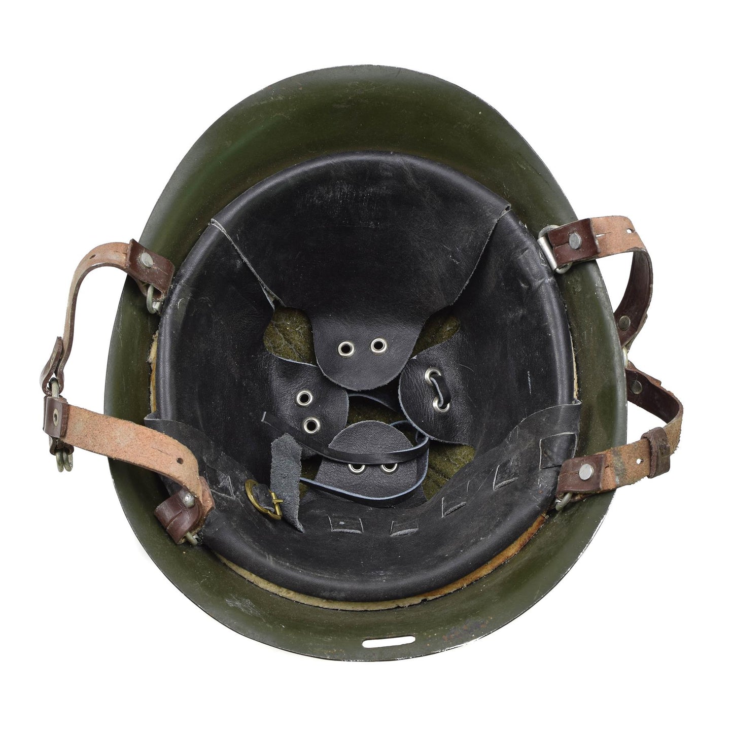 Romanian army tactical M73 steel helmet Olive