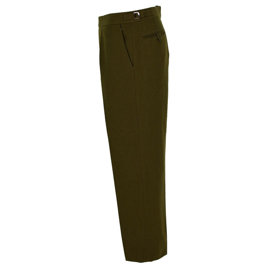 United Kingdom army formal trousers olive color