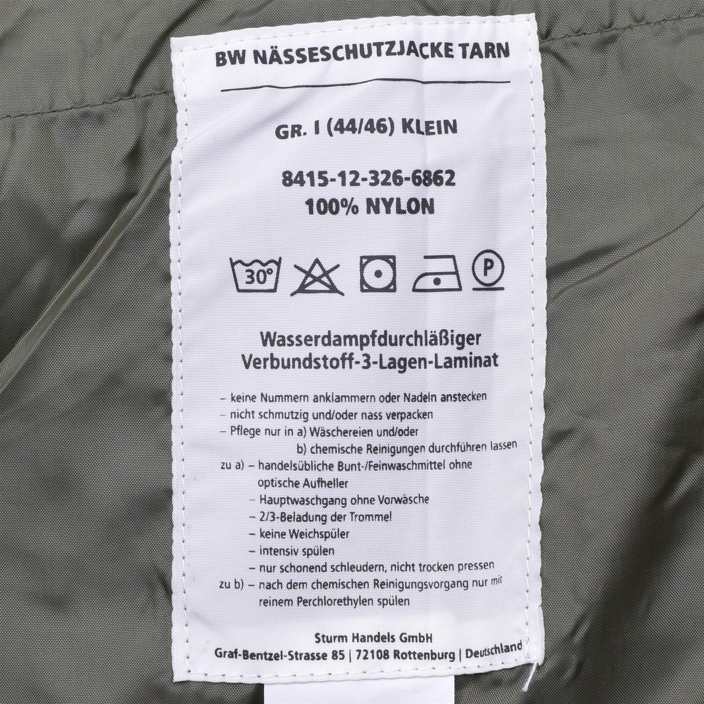 MIL-TEC German Army Field Jacket Waterproof Flecktarn