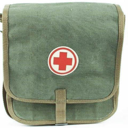 Polish Army Vintage First Aid Shoulder Bag