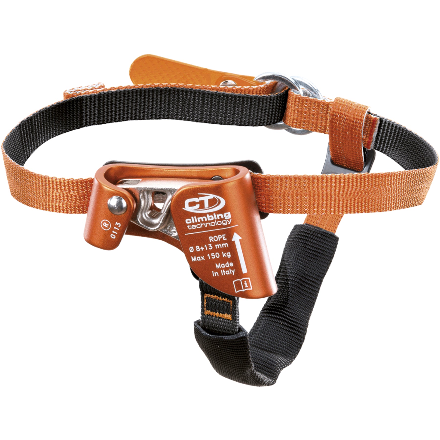 Climbing Technology QUICK STEP-S pėdos ascenderis dešinei kojai, lengvas ir kompaktiškas alpinizmui ir darbui aukštyje