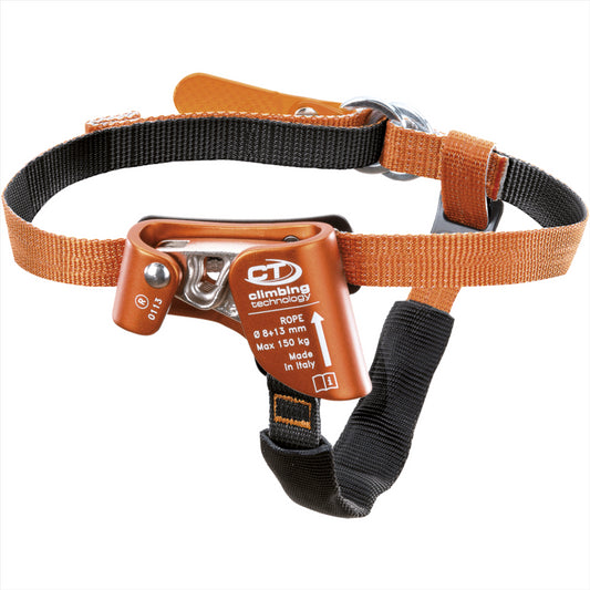 Climbing Technology QUICK STEP-S pėdos ascenderis dešinei kojai, lengvas ir kompaktiškas alpinizmui ir darbui aukštyje