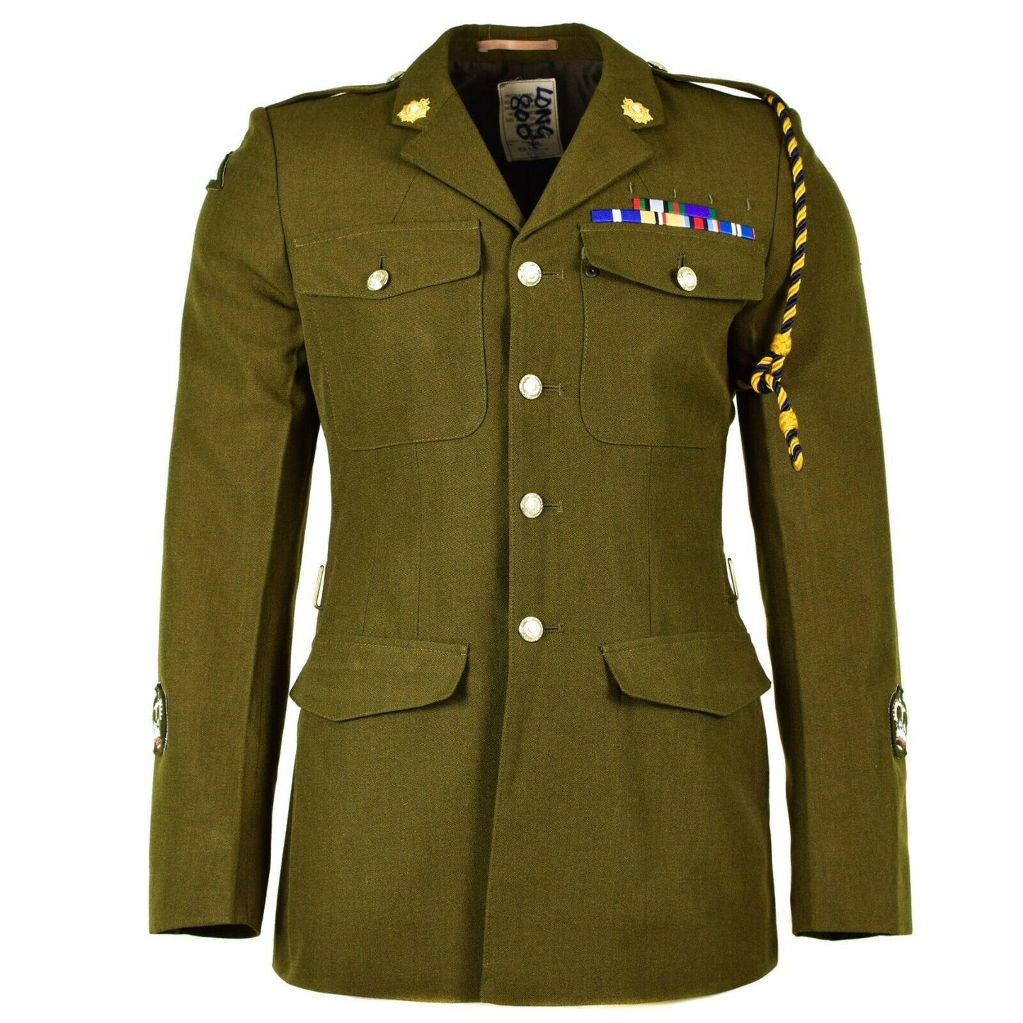 British Army uniform parade jacket made of wool Olive