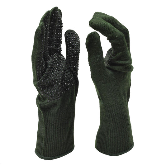 British military knitted tactical gloves are fire resistant