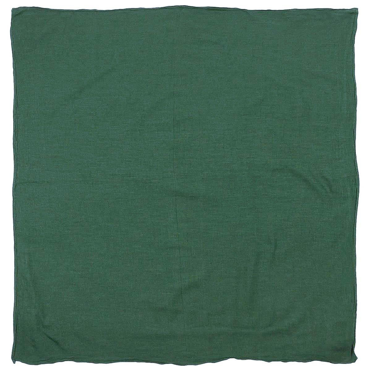 Swedish army cotton scarf 90x80 green