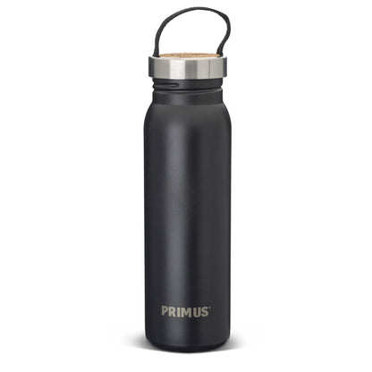 Primus Klunken 700 ml stainless steel bottle powder coating screw cap black