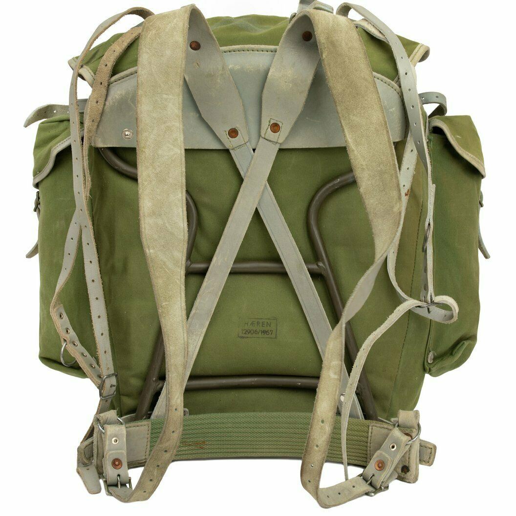 Norwegian army backpack olive color