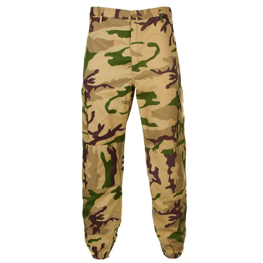 Italian army field pants with Desert Tropic print