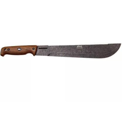 EKA MachBlade W1 mačetė su 12C27 plieno ašmenimis ir ergonomiška rankena ilgam naudojimui.