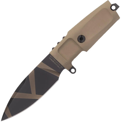 Extrema Ratio SHRAPNEL OG fixed tactical knife with a leaf-shaped blade