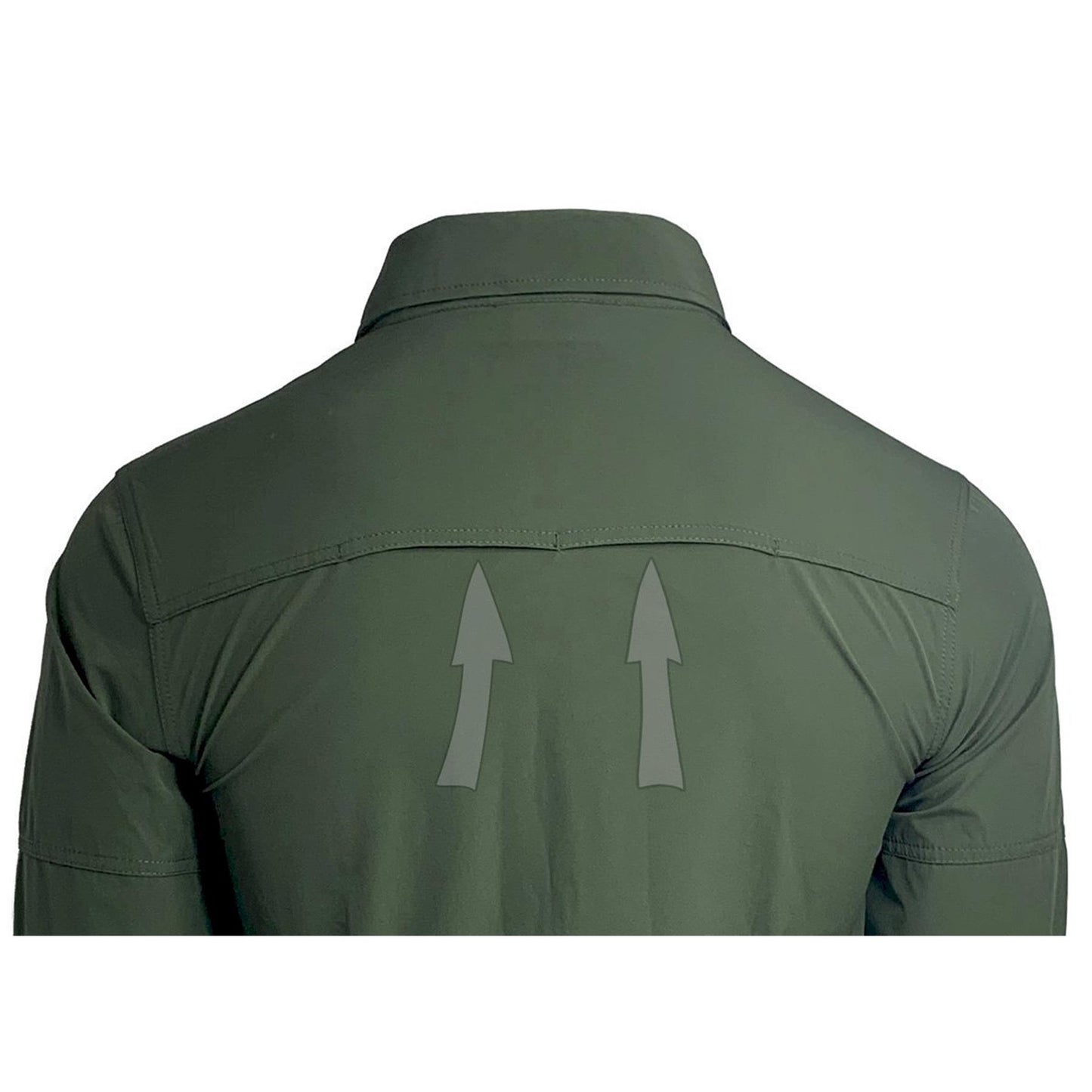 TEXAR classic army shirt with long sleeves