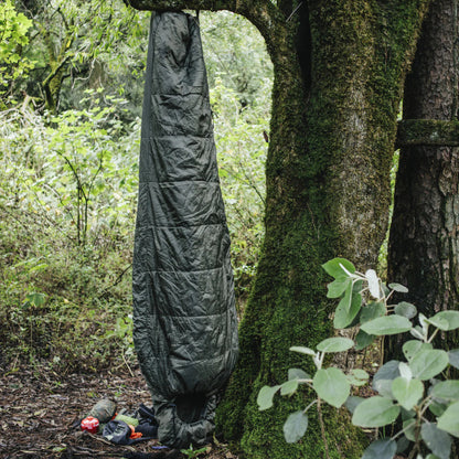 Snugpak Sleeper Lite šiltas miegmaišis Mummy formos alyvuogių