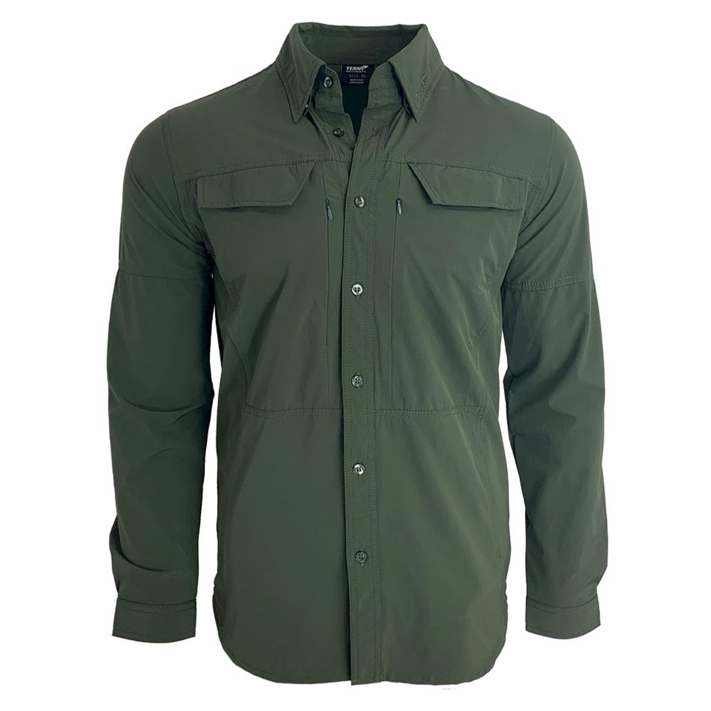 TEXAR classic army shirt with long sleeves