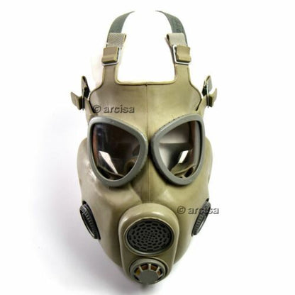 A gas mask of the Czechoslovak army during the Cold War