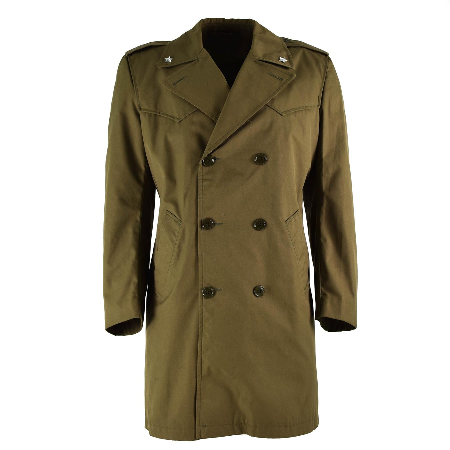 Italian army classic raincoat in Khaki or blue