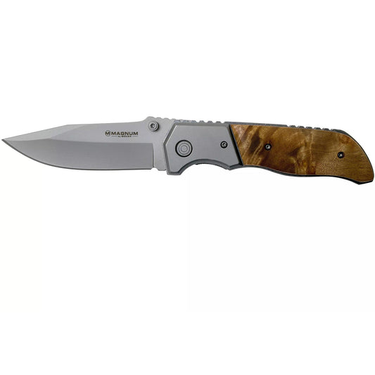 Boker Forest Ranger folding pocket knife with wooden handle