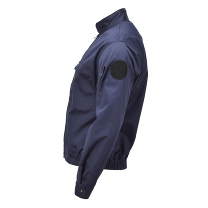 French military police ripstop jacket in blue