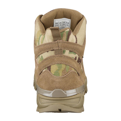 Teesar Sqaud Multicam Zip Up Outdoor Tactical Boots