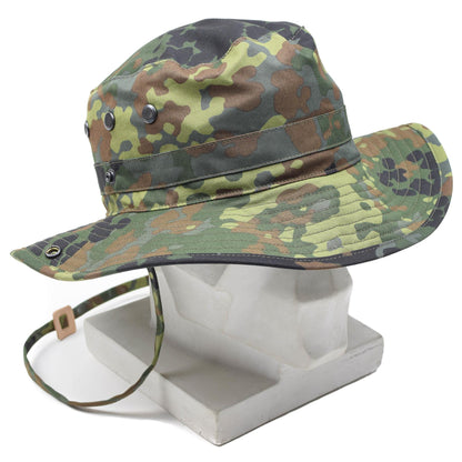 German army boonie summer hat Flecktarn print