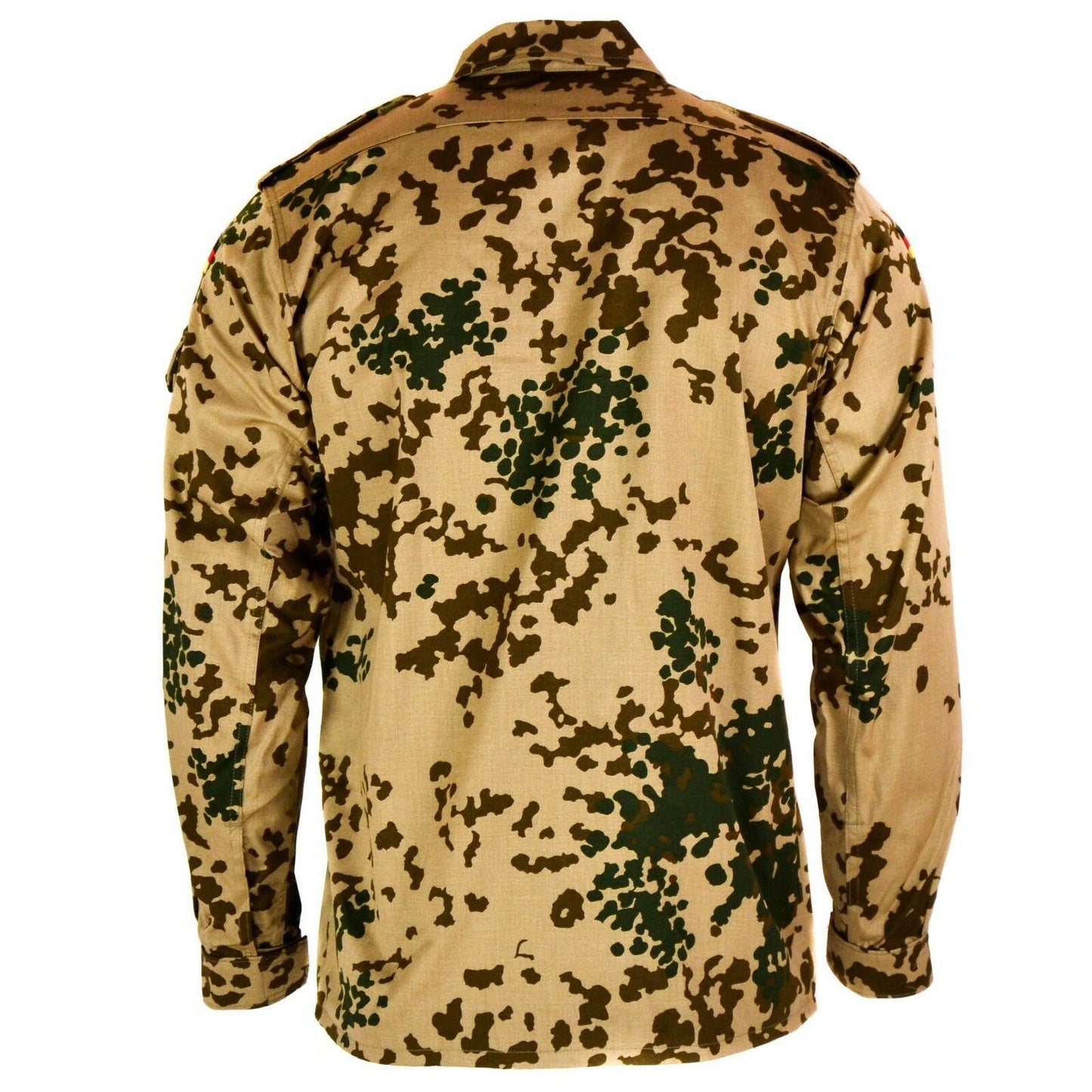 German army uniform shirt with long sleeves in Tropentarn print